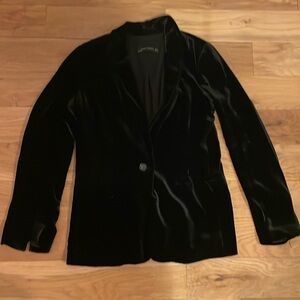 Velvet blazer